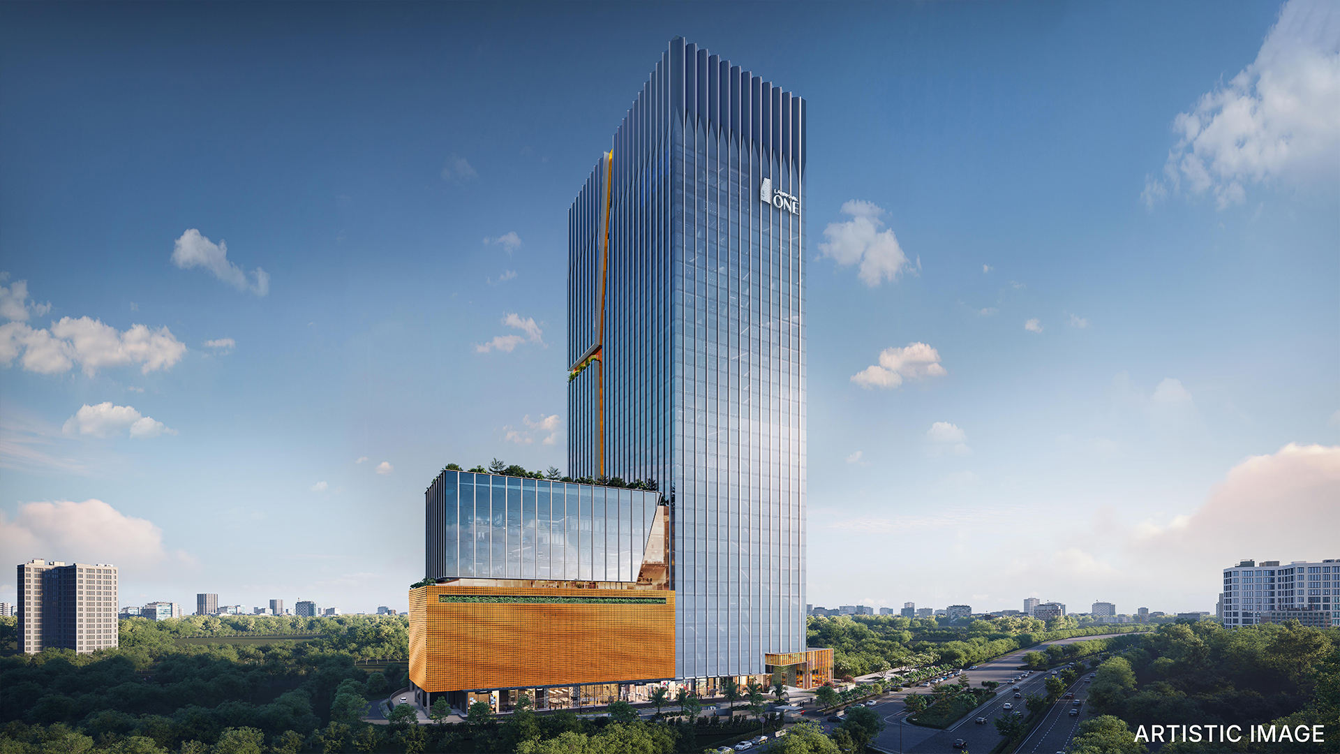 Landmark One Gurgaon — luxury commercial tower